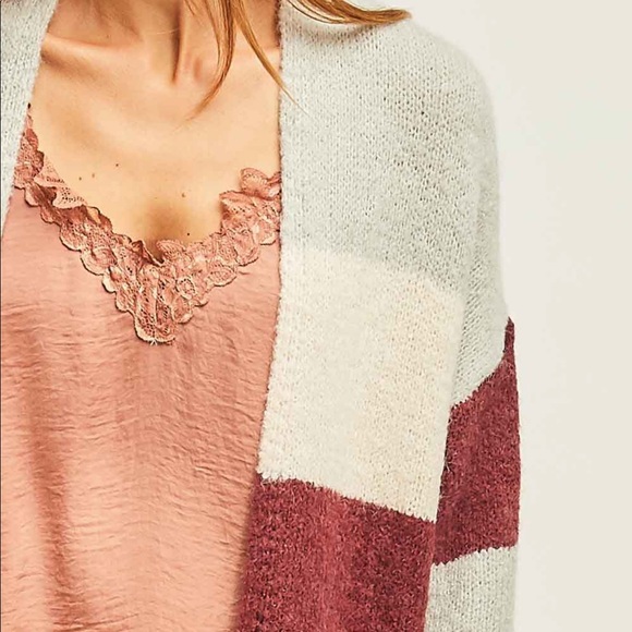 🆕 JOY // Striped Colorful Cardigan - Picture 5 of 5